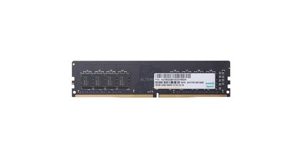 Оперативная память DIMM DDR4 16GB, 2133МГц (PC17000) Apacer AU16GGB13CDYBGH, 1.2В