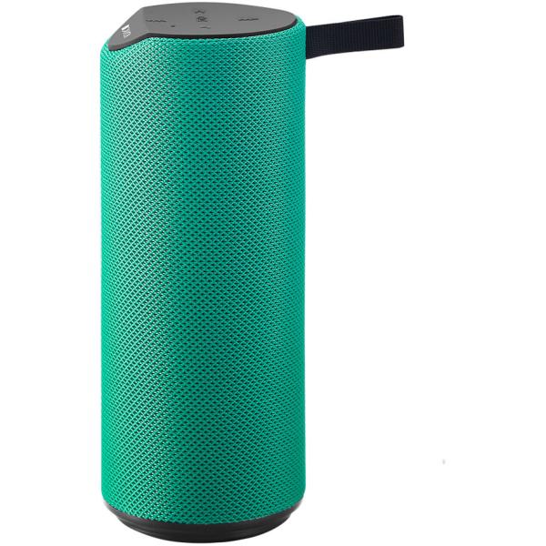 Колонки  Bluetooth  мобильные с MP3 плеером Canyon CNS-CBTSP5G, 6Вт, USB, линейный вход, микрофон, SD-micro, аккумулятор, пластик, 165*65*65мм 326г, зеленый-черный