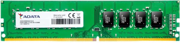 Оперативная память DIMM DDR4  8GB, 2666МГц (PC21280) A-Data AD4U2666W8G19-S, 1.2В