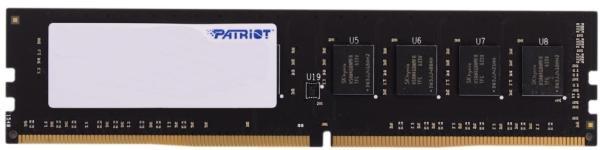 Оперативная память DIMM DDR4  4GB, 2666МГц (PC21280) Patriot PSD44G266681, 1.2В
