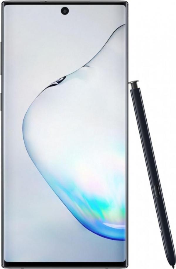 Смартфон 2*sim Samsung Galaxy Note 10 SM-N970FZKDSER, Samsung 8*2.7ГГц, 256GB 8GB, AMOLED 6.3" 2280*1080, 4G, NFC, 4 камеры 12+12+16/10Мпикс, IP68, 3500мАч, Android 9, 72*151*7.9мм 168г, черный