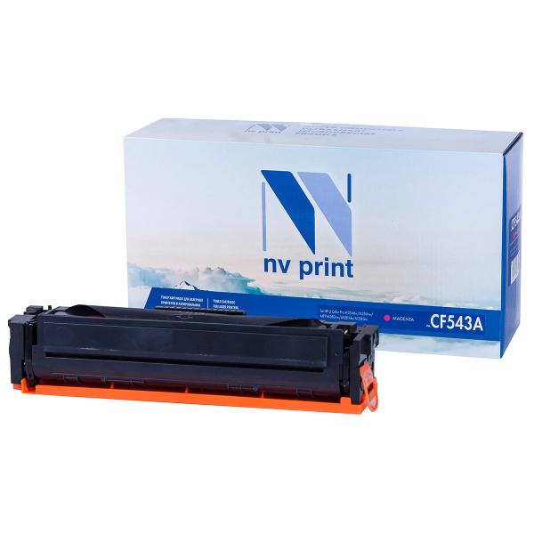 Картридж NV Print NV-CF543A Magenta, для HP Color LaserJet Pro M254dw/M254nw/MFP M280nw/M281fdn/M281fdw, 1300стр