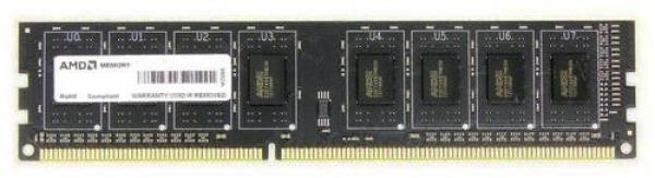 Оперативная память DIMM DDR3  2GB, 1600МГц (PC12800) AMD Radeon R532G1601U1S-U, 1.5В