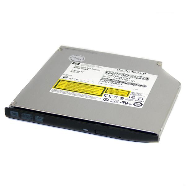 Привод DVD-RW HP GT31N (657534-6C1), DVD-Dual 6/6, DVD 8/8/6/8/8, CD 24/24/24, для ноутбука, черный