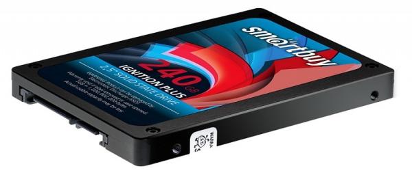 Накопитель SSD 2.5" SATA  240GB Smartbuy Ignition Plus PS3111 (SB240GB-IGNP-25SAT3), SATAIII, 2D MLC, 530/430MB/s