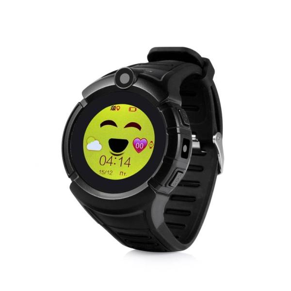 Часы детские Tiroki Smart Baby Watch Q360, GSM 900/1800/GPRS/3G, 1.54", GPS, WiFi, черный