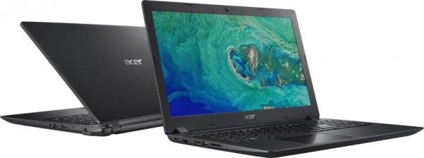 Ноутбук 15" Acer Aspire A315-21-66KF (NX.GNVER.107), AMD A6-9220e 1.6 4GB 256GB SSD 1920*1080 Radeon R4 USB2.0/USB3.0 LAN WiFi BT HDMI камера SD 2.1кг Linux черный