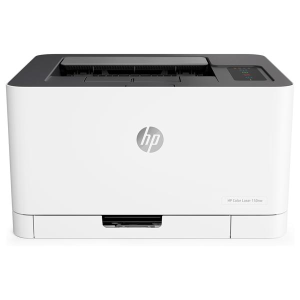 Принтер лазерный цветной HP Color LaserJet 150nw, A4, 18стр/4стр/мин, LAN, WiFi, USB2.0, 20000стр/мес