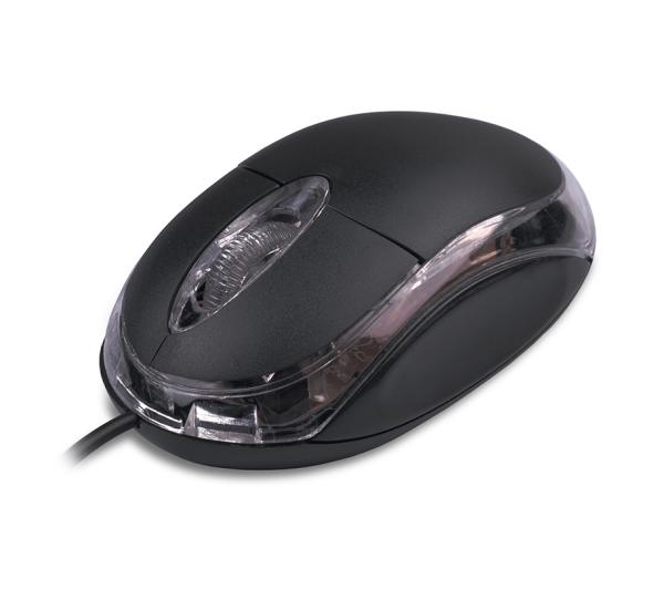 Мышь оптическая CBR CM 122, USB, 3 кнопки, колесо, 1000dpi, для ноутбука, черный