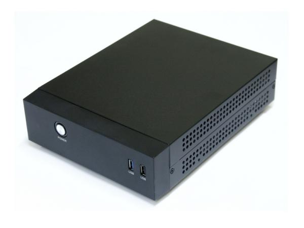 Корпус Mini-ITX Desktop Navicom UL-01iD-120, 120Вт, 0*5.25"+0(0)*3.5"+0(1)*2.5", USB2.0/USB3.0, черный