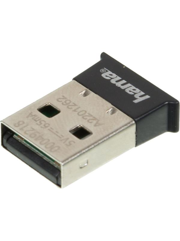 Контроллер Bluetooth 4.0+EDR Hama H-49218, USB2.0, до 10м, черный