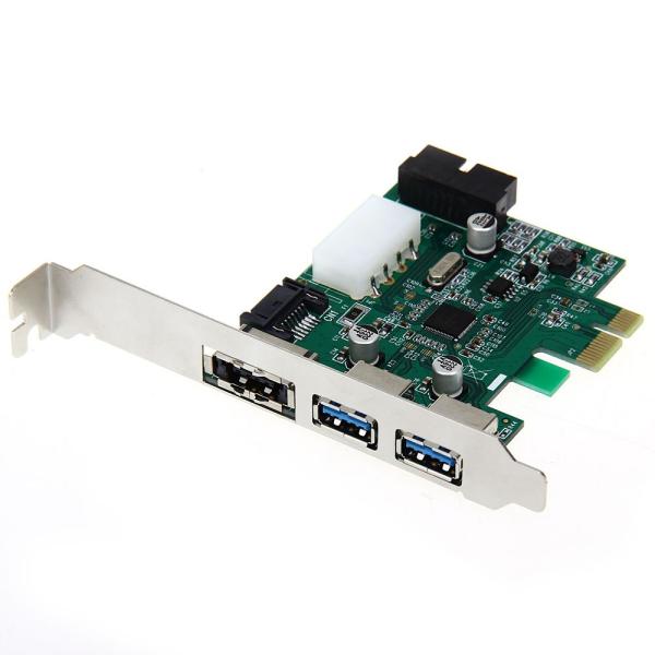 Контроллер SATA Orient NC-3U2219PE, PCI-Ex1, 2*USB3.0, 2*USB3.0int(19pin), 1*eSATA, 1*SATAIII