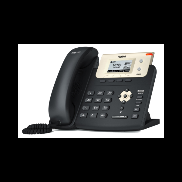 Телефон VoIP Yealink SIP-T21 E2, LAN, SIP, ЖКД, спикерфон, 2 линии, черный