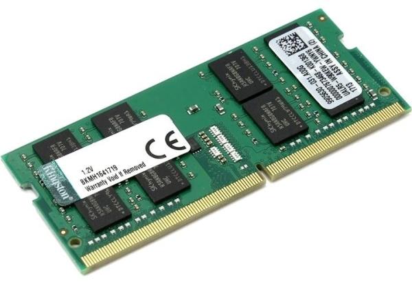 Оперативная память SO-DIMM DDR4 16GB, 2666МГц (PC21280) Kingston KVR26S19D8/16, 1.2В