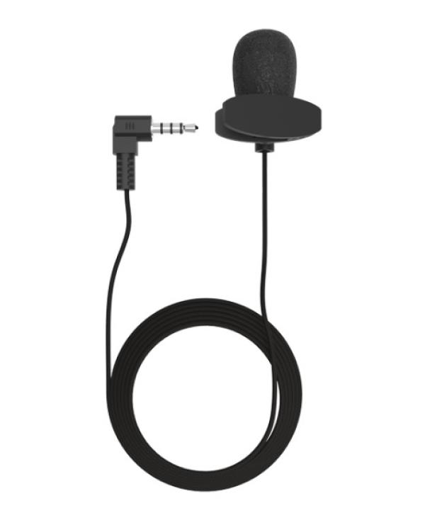 Микрофон петличный Ritmix RCM-102, 100..16000Гц, кабель 1.2м, MiniJack, 50Дб, черный