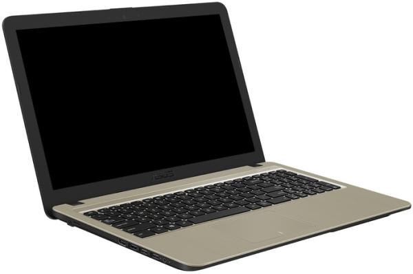 Ноутбук 15" ASUS X540MA-DM987T, Celeron N4100 1.1 4GB 128GB SSD USB2.0/USB3.0 WiFi BT HDMI камера SD 2.1кг W10 серый