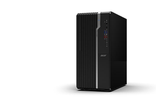 Компьютер Acer Veriton S2611G, Core i5-3470 3.2/ Звук Видео LAN1Gb/ DDR3 8GB/ SSD 120GB/ DVD-RW/ Win 10 Pro черный, Восстановленный