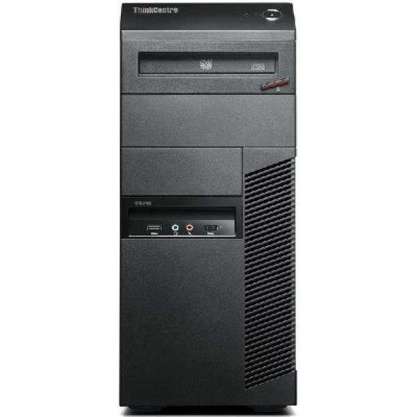 Компьютер Lenovo ThinkCentre M81, Core i5-2400 3.1/ Звук Видео LAN1Gb/ DDR3 8GB/ SSD 120GB/ DVD-RW/ Win 10 Pro черный, Восстановленный