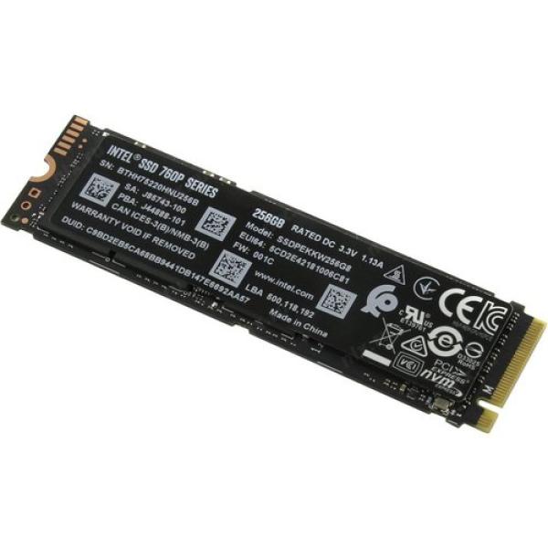 Накопитель SSD M.2  256GB Intel SSDPEKKW256G8XT, SATAIII, 3D TLC, 3210/1315MB/s