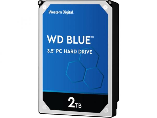 Жесткий диск 3.5" SATA   2TB WD Caviar Blue WD20EZAZ, 5400rpm, 256MB cache