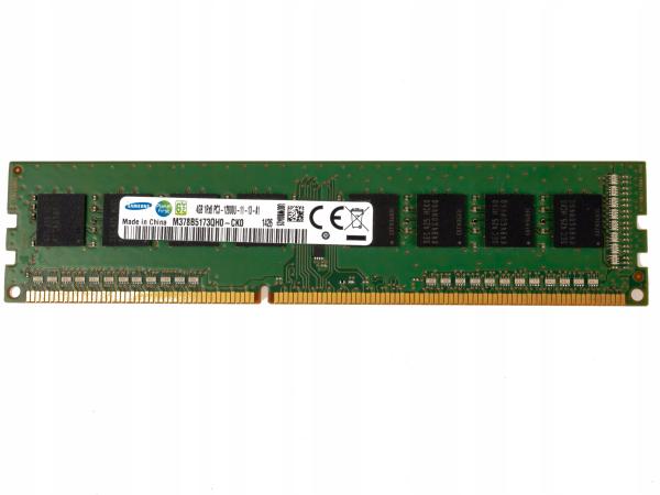 Оперативная память DIMM DDR3  4GB, 1600МГц (PC12800) Samsung M378B5173QH0-CK0, 1.5В