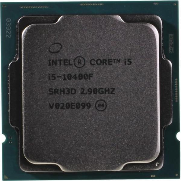 Процессор S1200 Intel Core i5-10400F 2.9ГГц, 6*256KB+12MB, 8ГТ/с, Comet Lake 0.014мкм, 65Вт