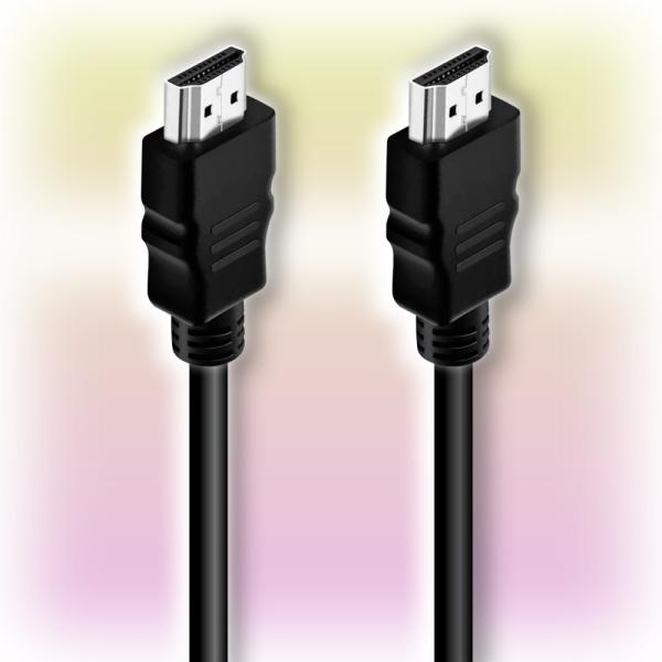 Кабель HDMI штырь - HDMI штырь  1.5м Ginzzu GC-842HS, версия 2.0, 4K, поддержка 3D, ethernet, канал возврата аудио, черный