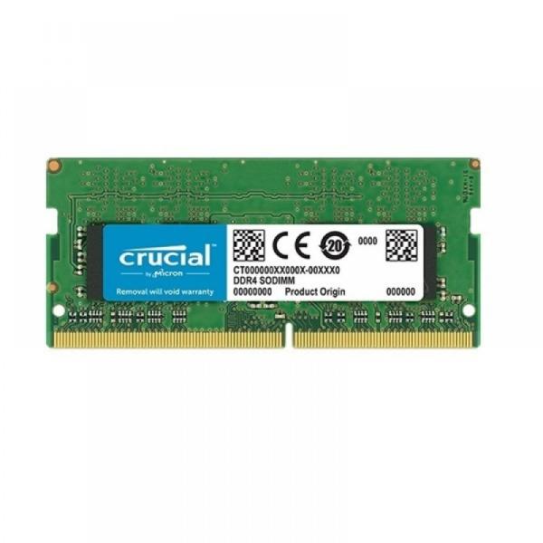 Оперативная память SO-DIMM DDR4  4GB, 2400МГц (PC19200) Crucial CT4G4SFS824A, 1.2В