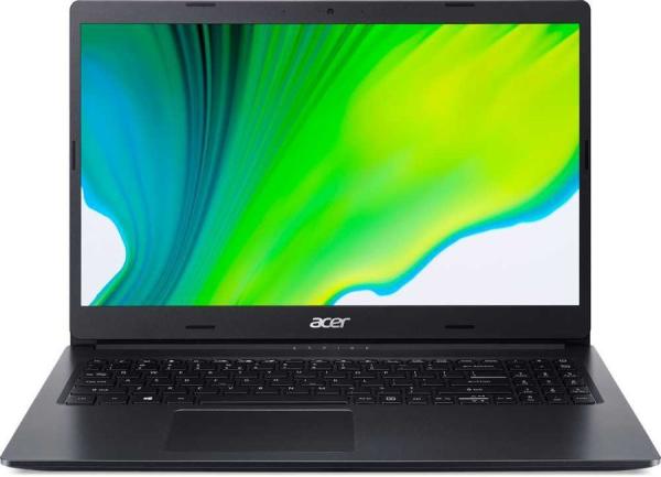 Ноутбук 15" Acer Aspire 3 A315-23-R2KW (NX.HVTER.018), Ryzen 3 3200U 2.6 8GB 512GB SSD 1920*1080 Radeon Vega 3 USB2.0/USB3.0 LAN WiFi BT HDMI камера 2.1кг Linux черный