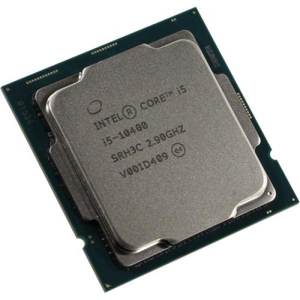Процессор S1200 Intel Core i5-10400 2.9ГГц, 6*256KB+12MB, 8ГТ/с, Comet Lake 0.014мкм, видео 1100МГц, 65Вт