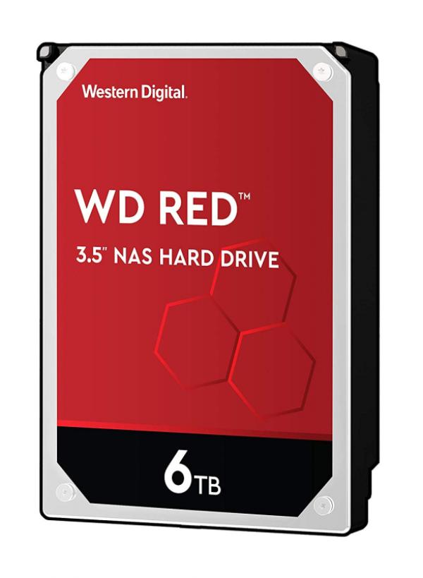 Жесткий диск 3.5" SATA  6TB WD Red WD60EFAX, SATAIII, 5400rpm, 256MB cache, NCQ