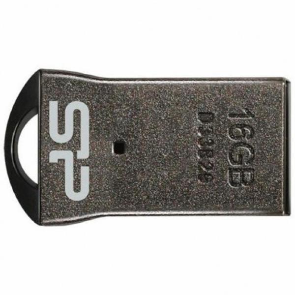 Флэш-накопитель USB2.0  16GB Silicon Power Touch T01 SP016GBUF2T01V1K, черный
