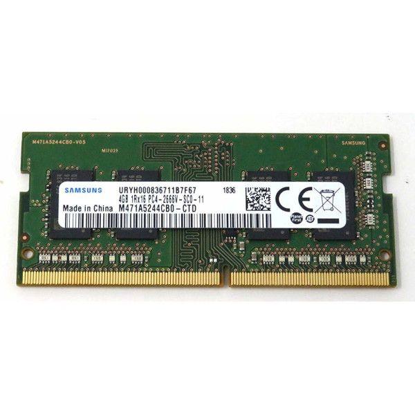 Оперативная память SO-DIMM DDR4  4GB, 2666МГц (PC21280) Samsung M471A5244CB0-CTD, 1.2В