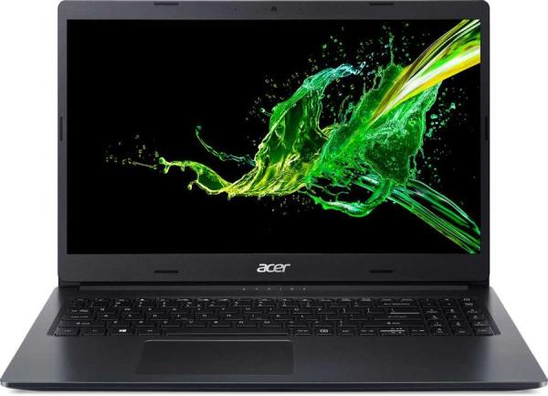 Ноутбук 15" Acer Aspire 3 A315-56-501Q (NX.HS5ER.00E), Core i5-1035G1 1.0 4GB 128GB SSD 1920*1080 USB2.0/USB3.0 LAN WiFi BT HDMI камера 1.9кг Eshell черный