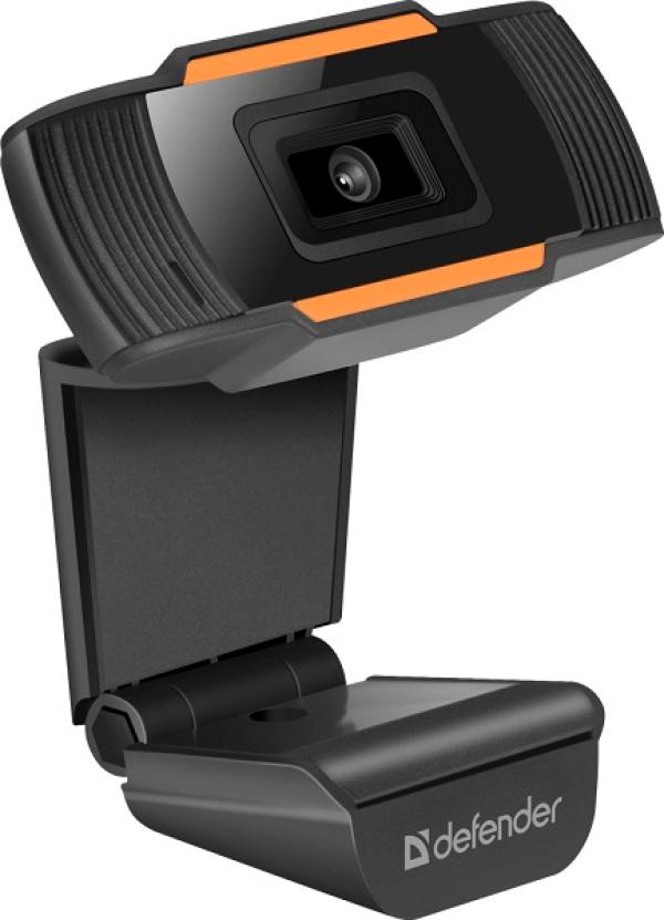 Веб камера USB2.0 Defender G-lens 2579, 1280*720, до 30fps, 48гр, крепление на монитор, автокоррекция изображения, микрофон, черный, 63179