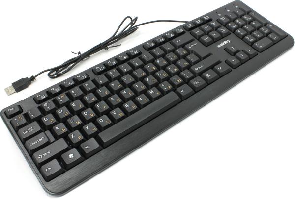 Клавиатура Smartbuy One 208 (SBK-208U-K), USB, черный
