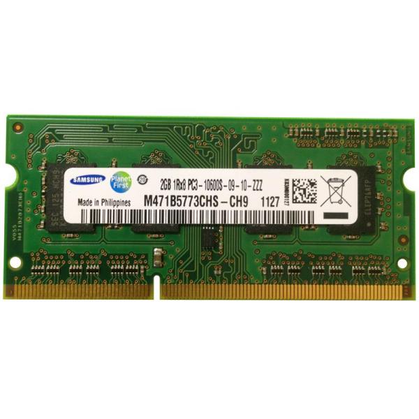 Оперативная память SO-DIMM DDR3  2GB, 1333МГц (PC10600) Samsung M471B5773CHS-CH9, 1.5В