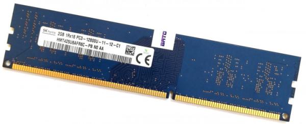 Оперативная память DIMM DDR3  2GB, 1600МГц (PC12800) Hynix HMT425U6AFR6C-PB, 1.5В