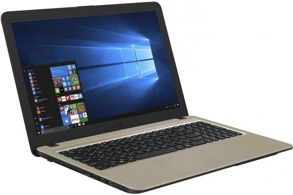 Ноутбук 15" ASUS X540MA-DM142T, Pentium N5000 1.1 4GB 256GB SSD 1920*1080 USB2.0/USB3.0 WiFi BT HDMI камера SD 2кг W10 чёрный