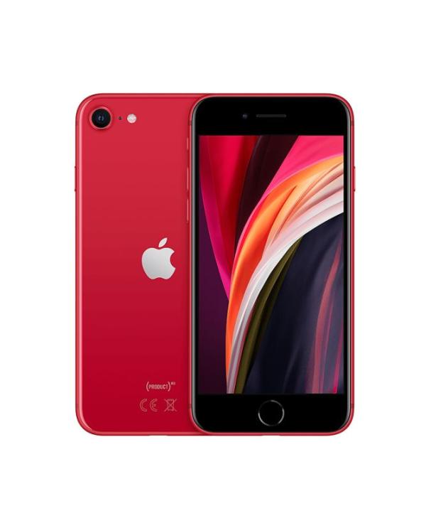 Смартфон Apple iPhone SE 2020 (MHGR3RU/A), 6*2.4ГГц, 64GB, 4.7" 1334*750, 4G/3G, GPS, BT, WiFi, NFC, G-sensor, 2 камеры 12/7Мпикс, IP67, 67.3*138.4*7.3мм 148г, красный