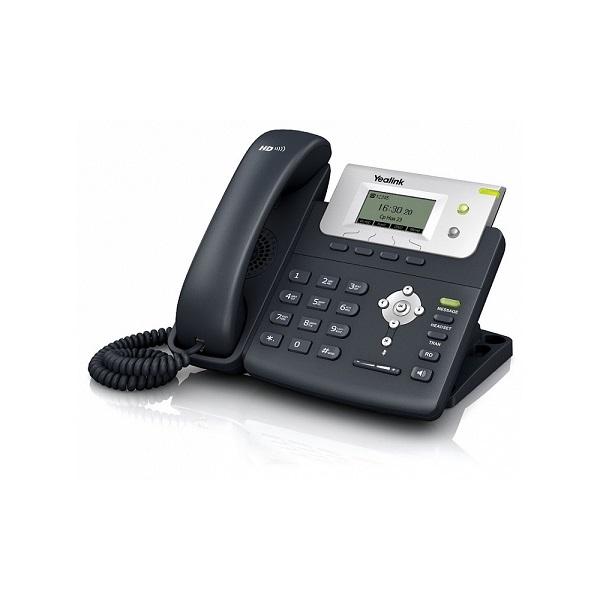 Телефон VoIP Yealink SIP-T21P E2, LAN, SIP, ЖКД, спикерфон, 2 линии, PoE, черный