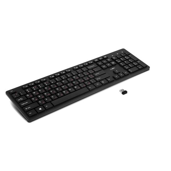 Клавиатура беспроводная Sven KB-E5800W, USB, FM 10м, 1*AAA, черный