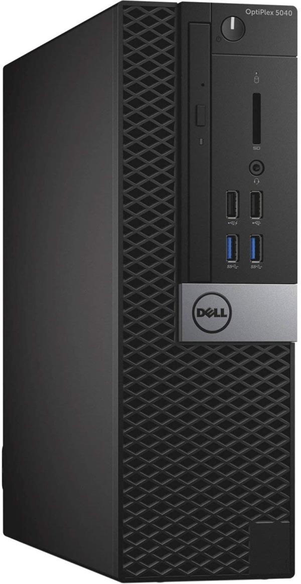 Компьютер Dell Optiplex D11S, Core i3-6100/ Звук Видео LAN1Gb/ DDR4 8GB/ SSD 240GB/ Win 10 Pro черный, Восстановленный