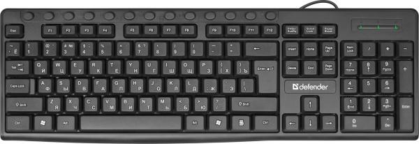 Клавиатура Defender Action HB-719, USB, Multimedia 13 кнопок, черный, 45719