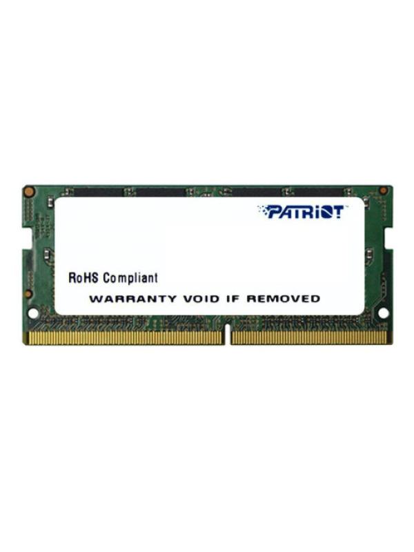 Оперативная память SO-DIMM DDR3  4GB, 1600МГц (PC12800) Patriot PSD34G1600L2S, 1.35В