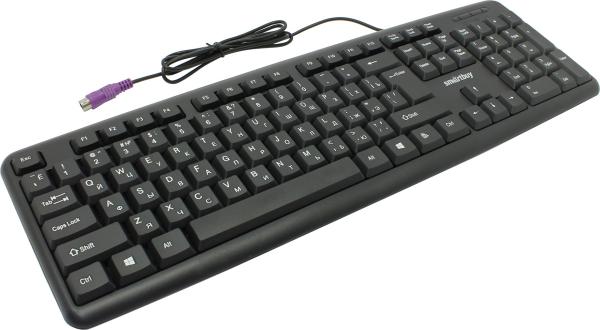 Клавиатура Smartbuy One 112 (SBK-112P-K), PS/2, черный