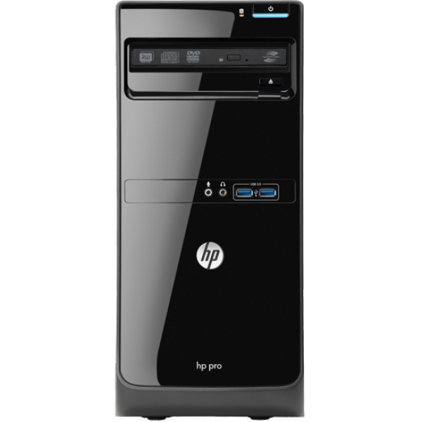 Компьютер HP Pro 3500 MT, Core i5-2400 3.1/ Звук Видео LAN1Gb/ DDR3 8GB/ SSD 240GB/ Win 10 Pro черный, Восстановленный