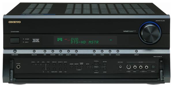 Ресивер Onkyo TX-SR806, 7.1 7*180Вт 6Ом, THX Ultra II Plus, HDMI, SPDIF, AM/FM, черный, б/у