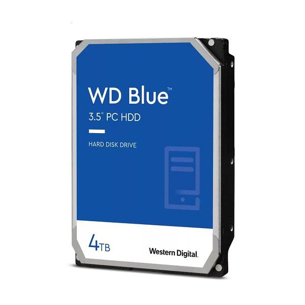 Жесткий диск 3.5" SATA  4TB WD Blue WD40EZAZ, SATAIII, 5400rpm, 256MB cache