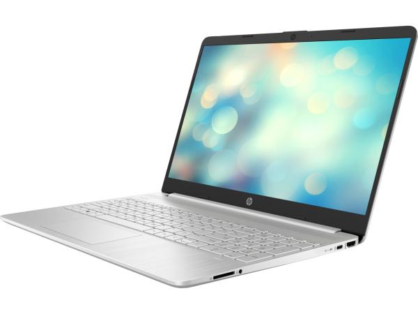 Ноутбук 15" HP 15s-eq2022ur (3B2U6EA), Ryzen 5 5500U 2.1 8GB 512GB SSD 1920*1080 IPS AMD Radeon 2*USB3.0/USB-C WiFi BT HDMI камера SD 1.69кг DOS серебристый